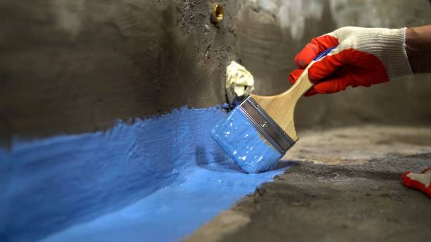 Commercial Crawl Space Encapsulation project at a Walled Lake, MI business property by SJ Waterproofing Pros